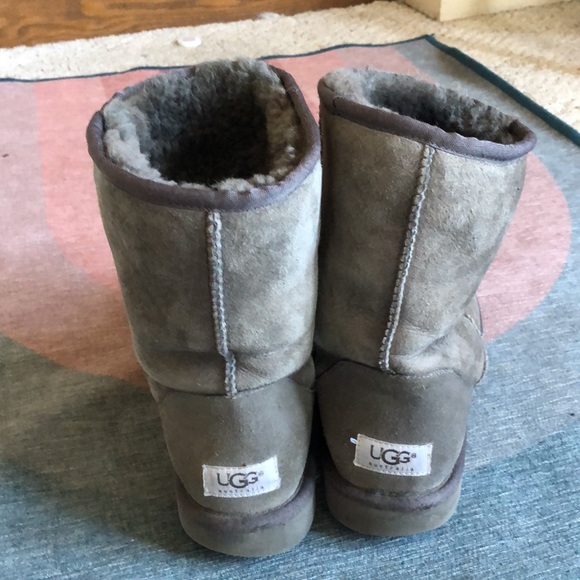 UGG Shoes Ugg Classic Short Womens Size Gray Boots Poshmark